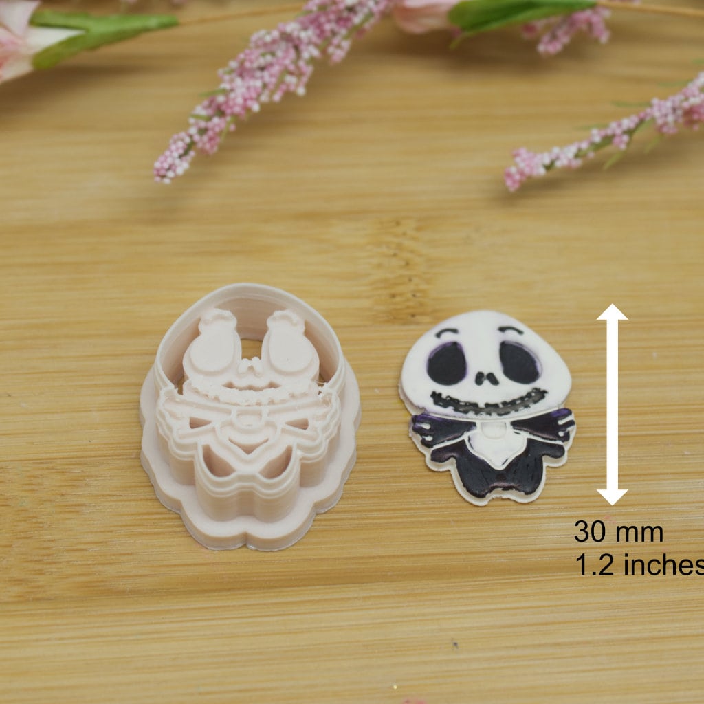 Skull Polymer Clay Cutters  Sharp, Clean, Precise Cuts Every Time