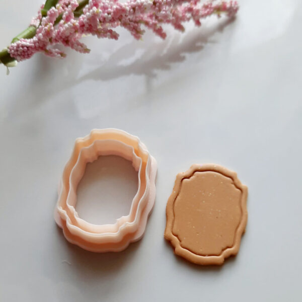 Vintage Frame Polymer Clay Cutter